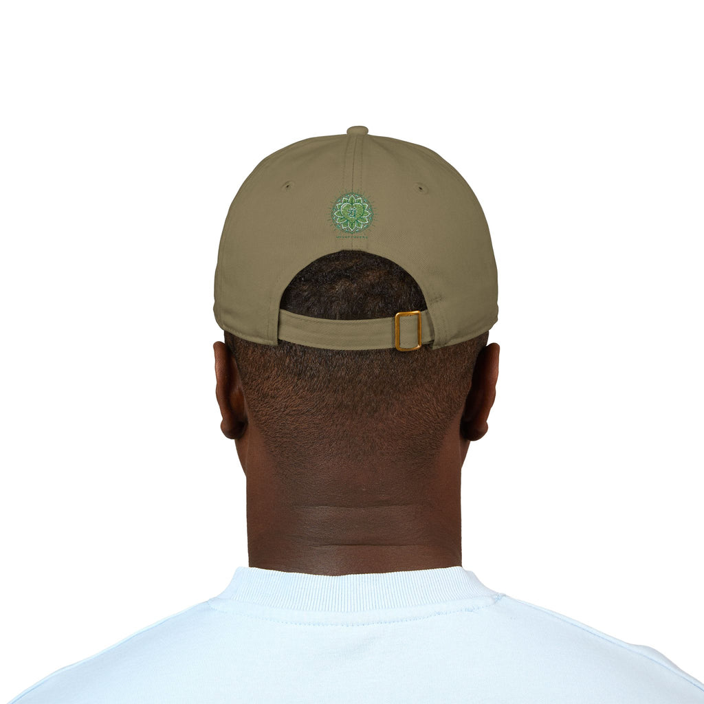 Embroidered 'You Are The Medicine' Organic Baseball Cap