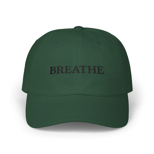 Breathe Dad Cap — Minimalist Relaxation Baseball Hat