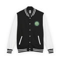 Letterman Jacket — 'You Are The Medicine' Retro Varsity Jacket with Green Mandala Chest