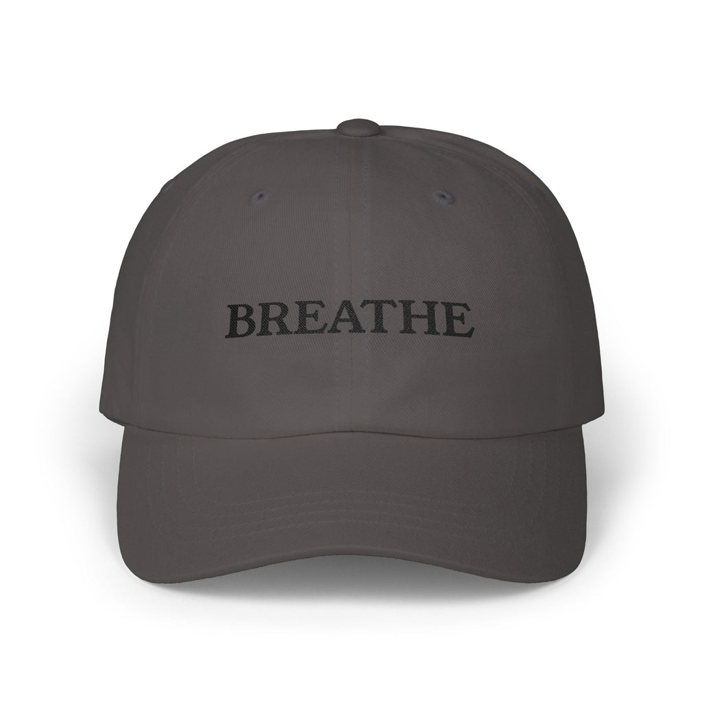 Breathe Dad Cap — Minimalist Relaxation Baseball Hat